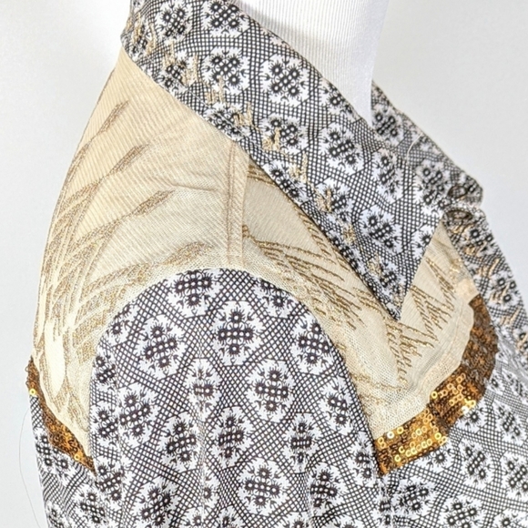 BKE Boutique Western Button Down Long Sleeve - Picture 4 of 8